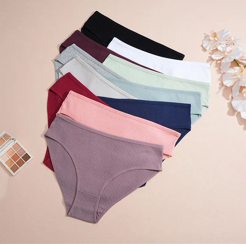 Women's Multicolor Low Rise Panty Set (6 pcs)