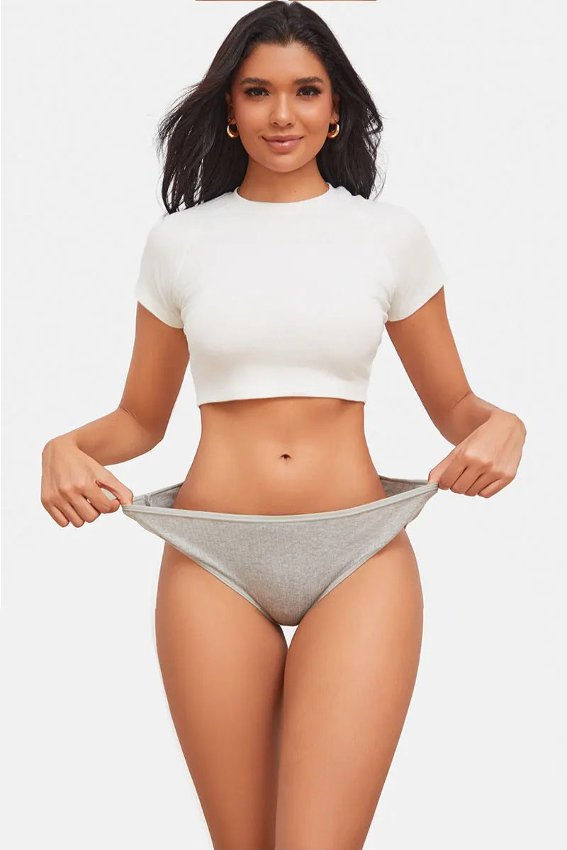Women's Multicolor Low Rise Panty Set (6 pcs)