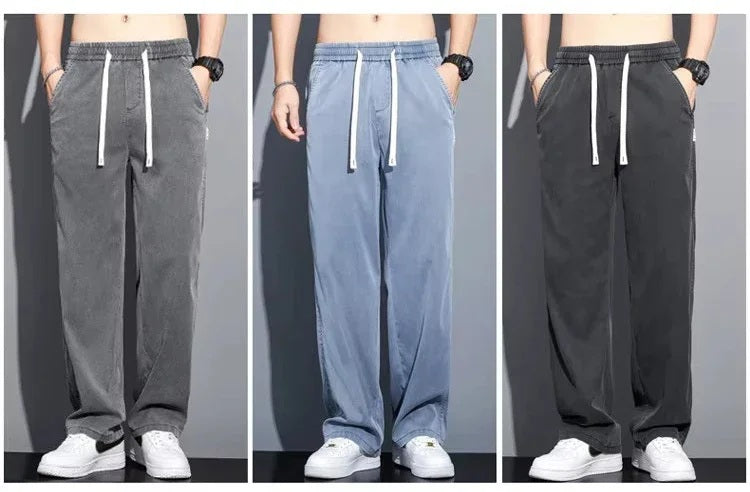 Men's Loose Fit Summer Jeans