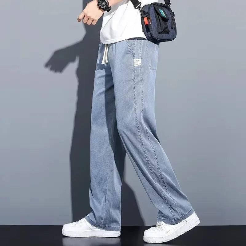 Men's Loose Fit Summer Jeans