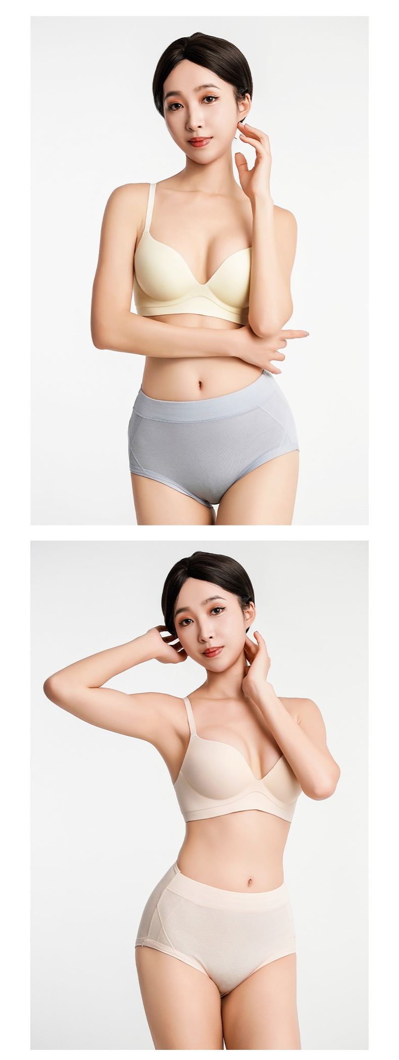 Women's Cotton Mid Rise Panties (3 pcs Set)