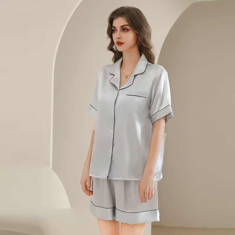 Silky Satin Sleepwear Set for Women