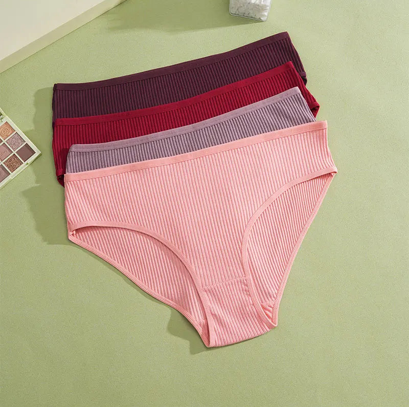 Women's Multicolor Low Rise Panty Set (6 pcs)