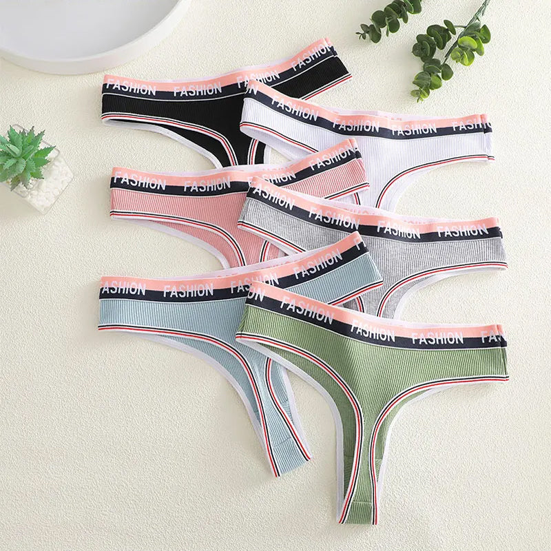 Women's G-String Panty (6 pcs Set)