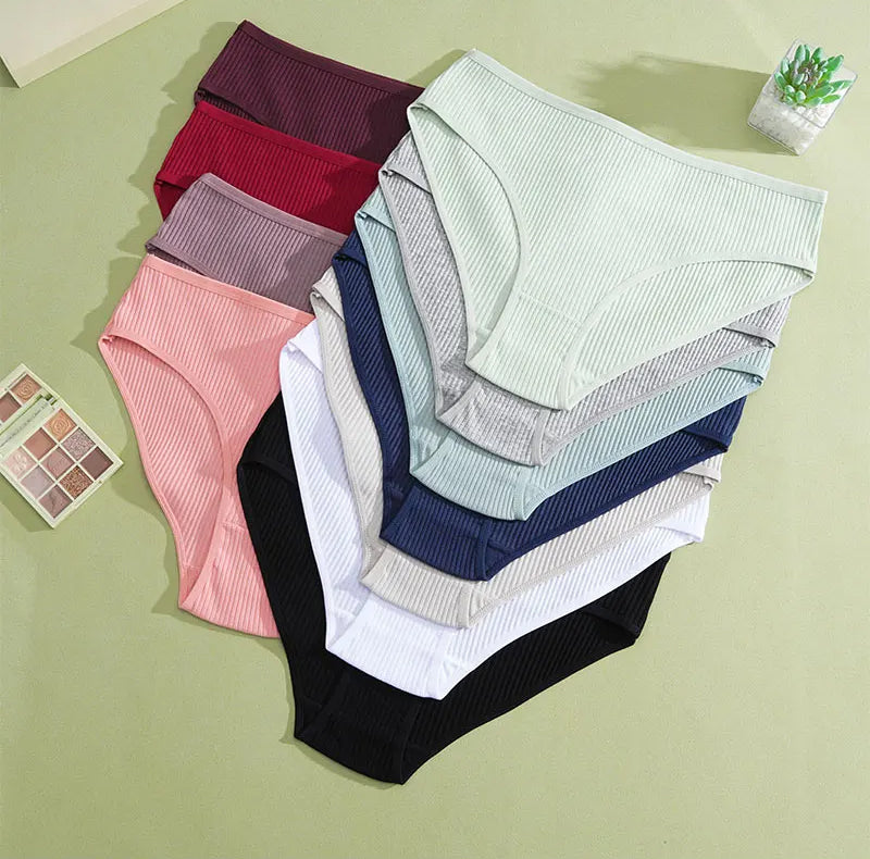 Women's Multicolor Low Rise Panty Set (6 pcs)