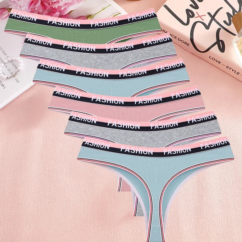 Women's G-String Panty (6 pcs Set)