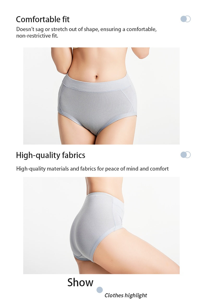 Women's Cotton Mid Rise Panties (3 pcs Set)