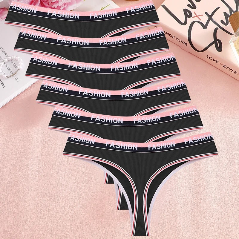 Women's G-String Panty (6 pcs Set)