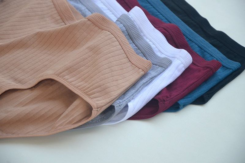 Women's High Rise Cotton Panties (6 pcs Set)