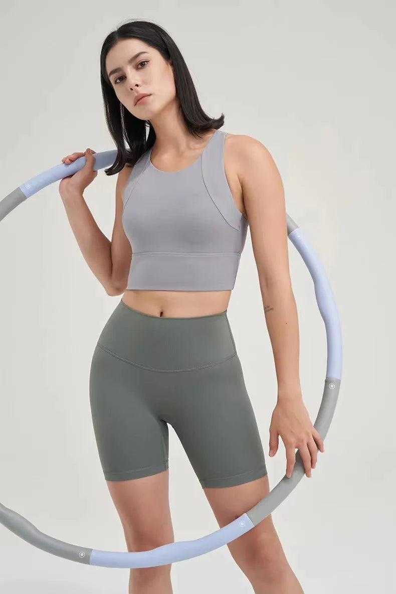 Seamless High Waist Yoga Shorts