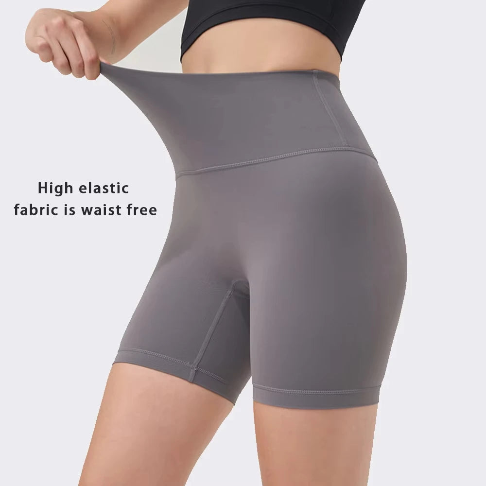 Seamless High Waist Yoga Shorts
