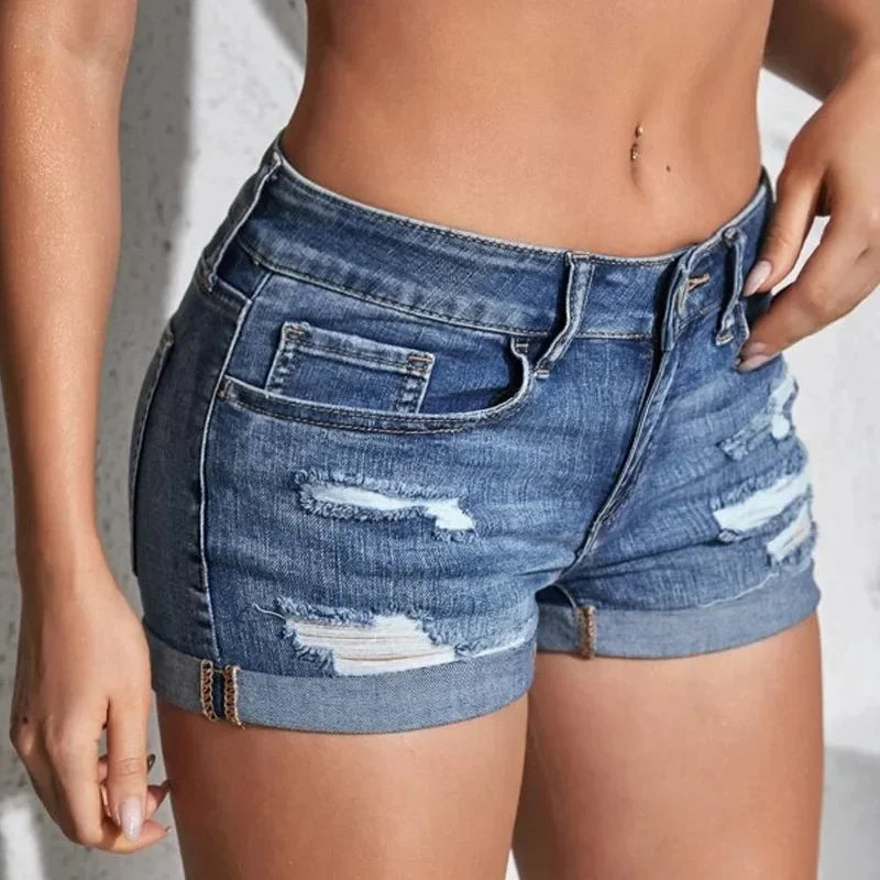 Women's Denim Shorts for Summer