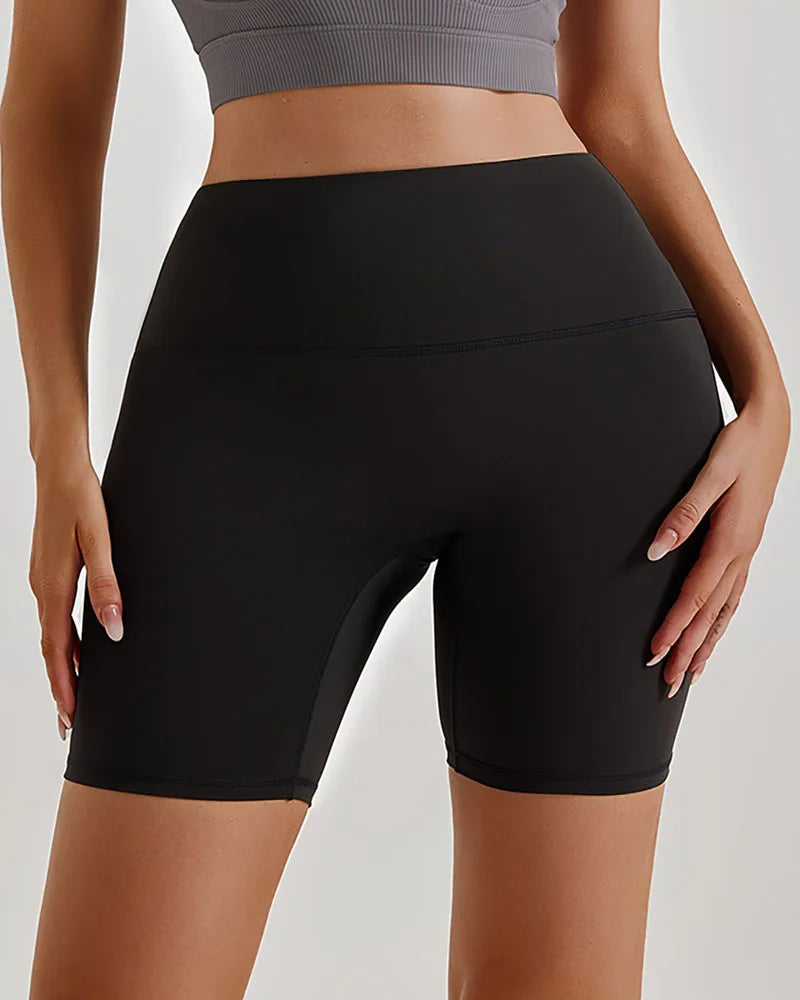 Seamless High Waist Yoga Shorts