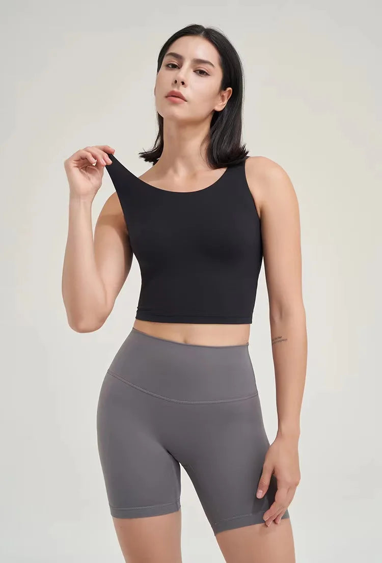 Seamless High Waist Yoga Shorts