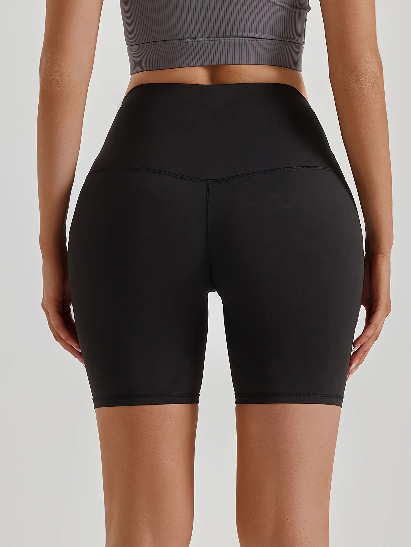 Seamless High Waist Yoga Shorts