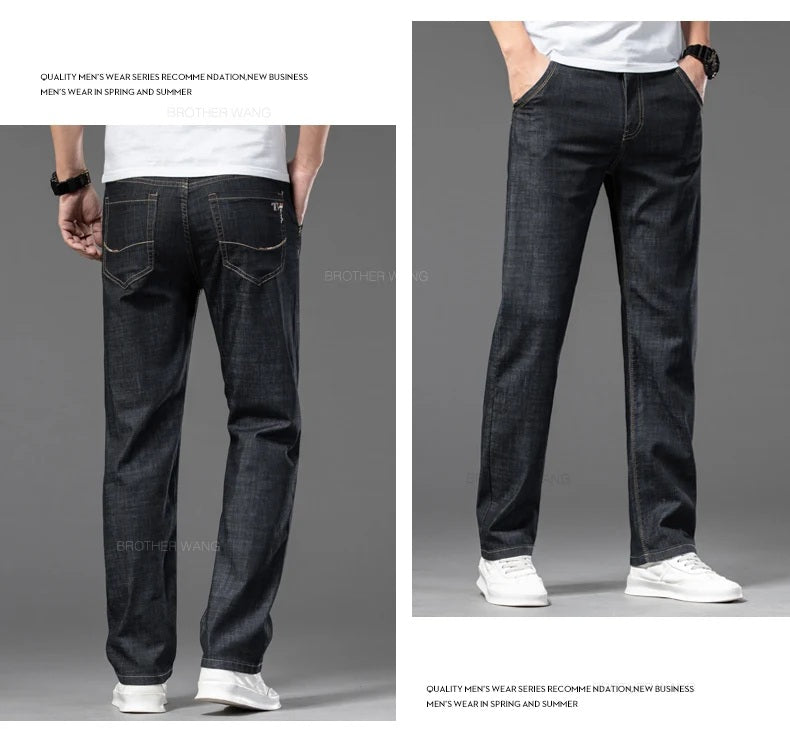 Men's Straight Cut Summer Denim