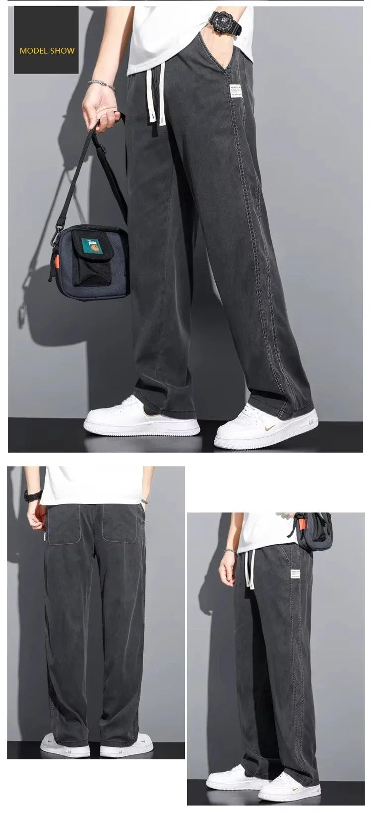 Men's Loose Fit Summer Jeans