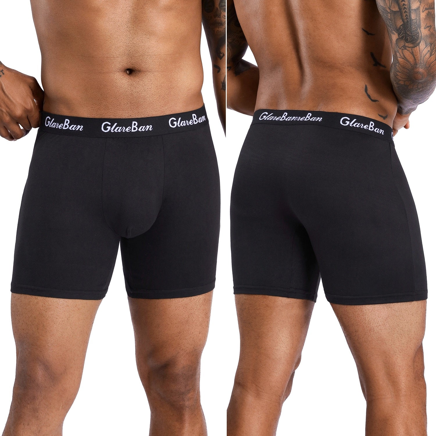 Men's 10 PCS Mid-Long Boxer