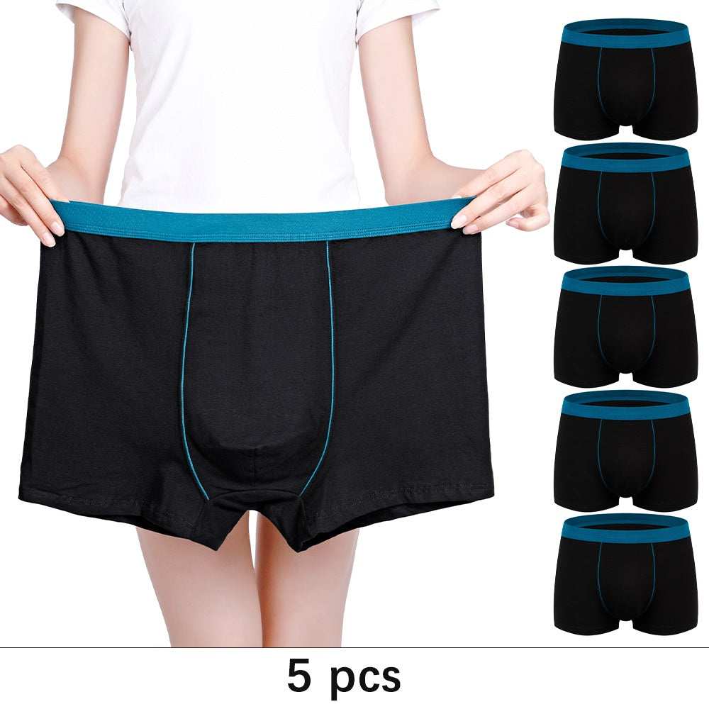 Men's 5 PCS Cotton Boxers