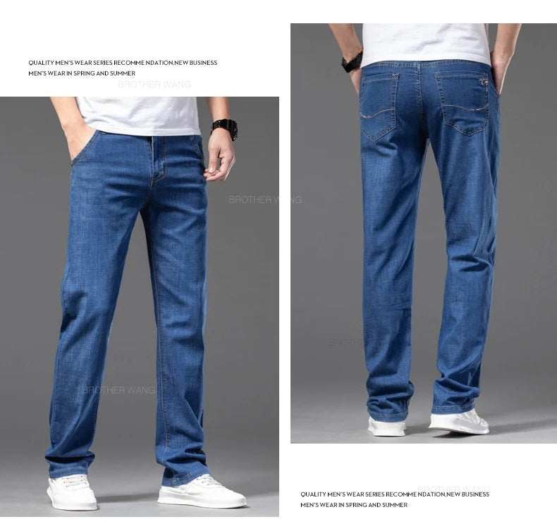 Men's Straight Cut Summer Denim