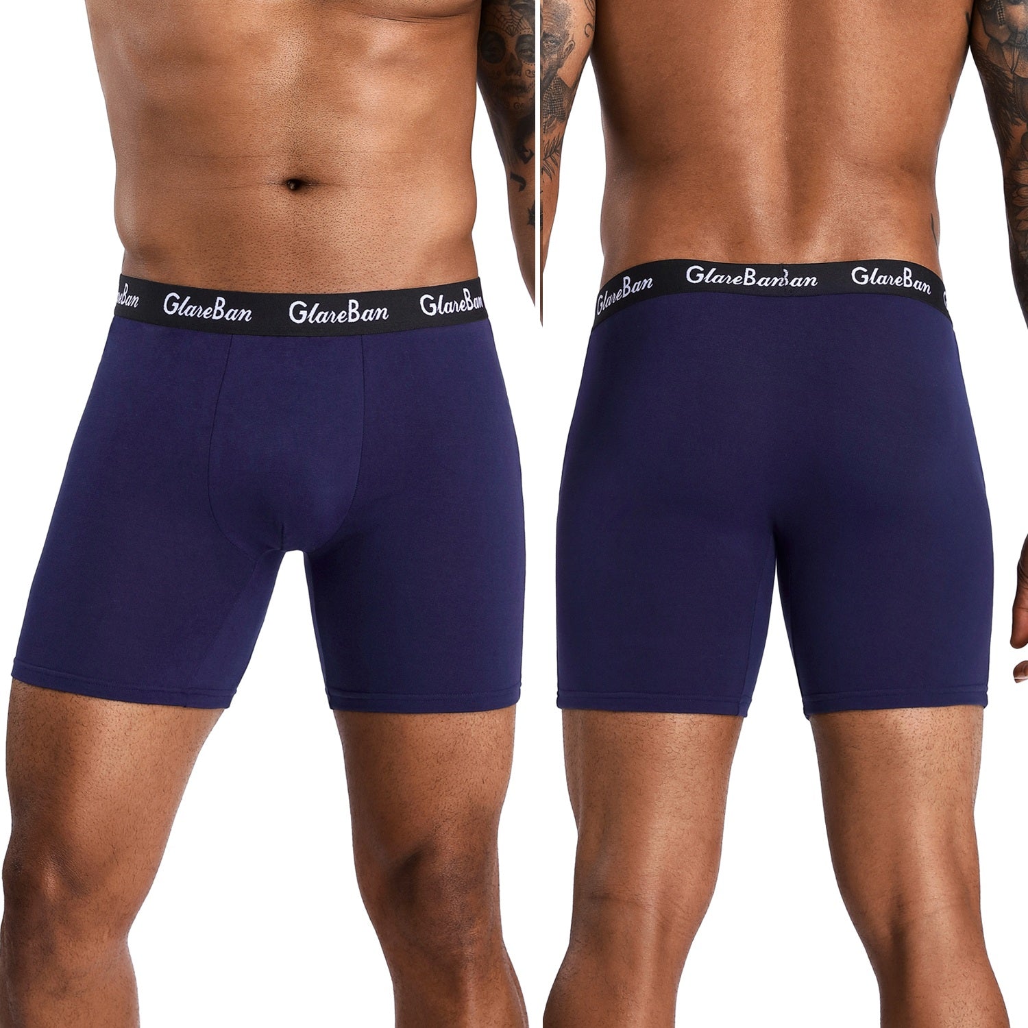 Men's 10 PCS Mid-Long Boxer