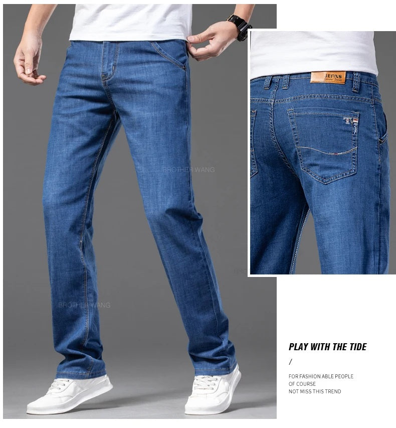 Men's Straight Cut Summer Denim