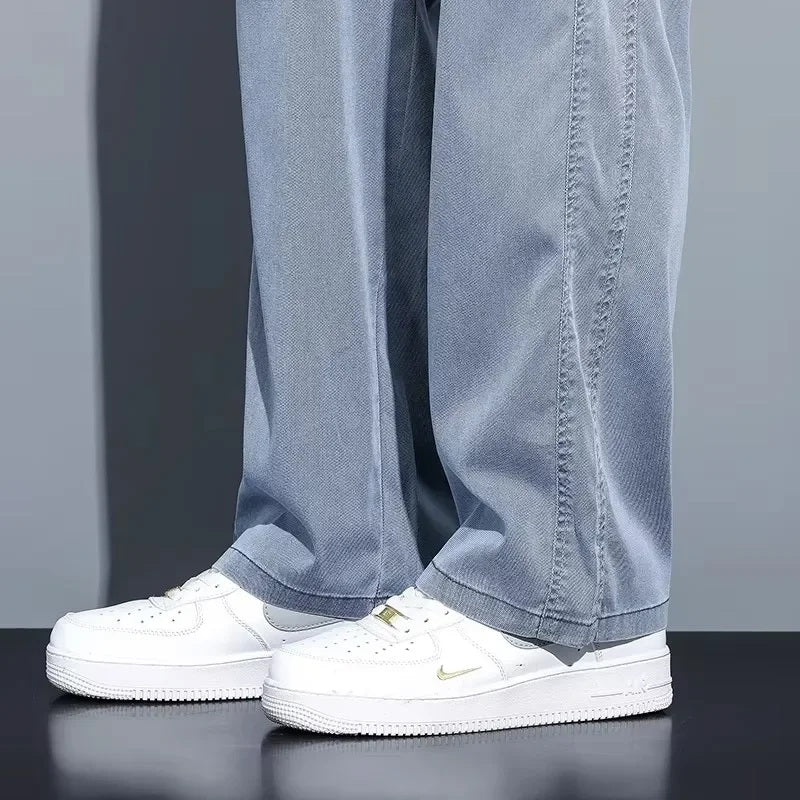 Men's Loose Fit Summer Jeans