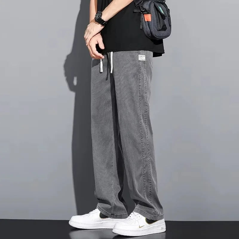 Men's Loose Fit Summer Jeans