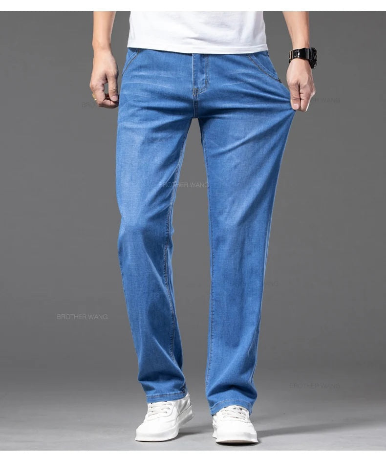 Men's Straight Cut Summer Denim