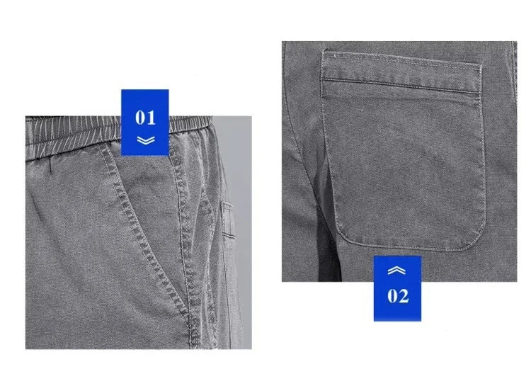 Men's Loose Fit Summer Jeans